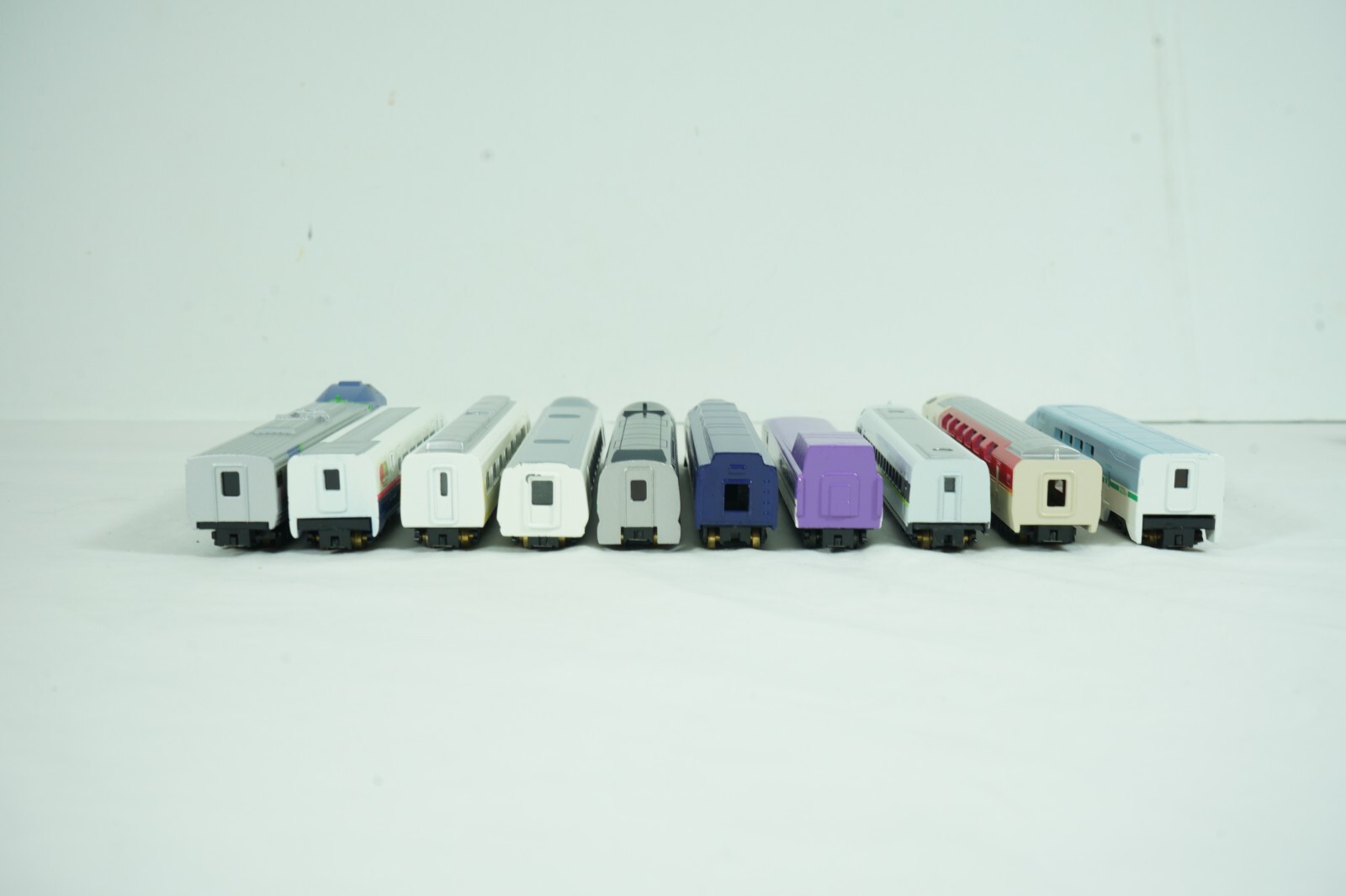 N 1:160 Scale Japan Toy Metal Engine Models Lot of 10x Flrico Win 350 DDSe1 S7-9