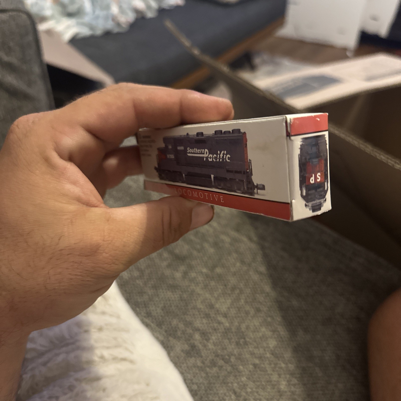 SOUTHERN PACIFIC SP 9725 LOCOMOTIVE TRAIN NO. 418 HIGH SPEED NEW IN BOX 4