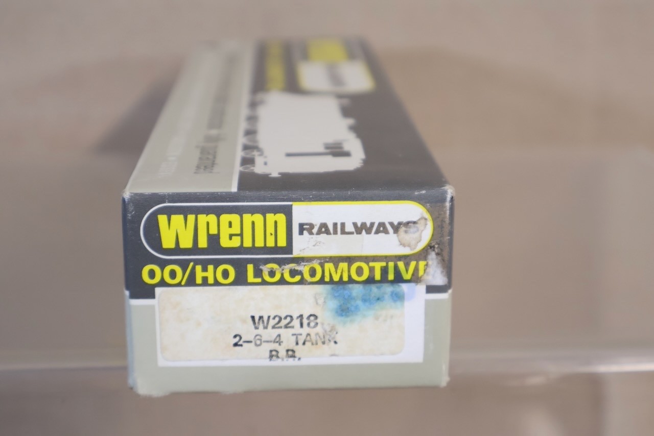 WRENN W2218 EMPTY BOX for BR 2-6-4 STANDARD CLASS 4MT TANK LOCOMOTIVE 80033 om