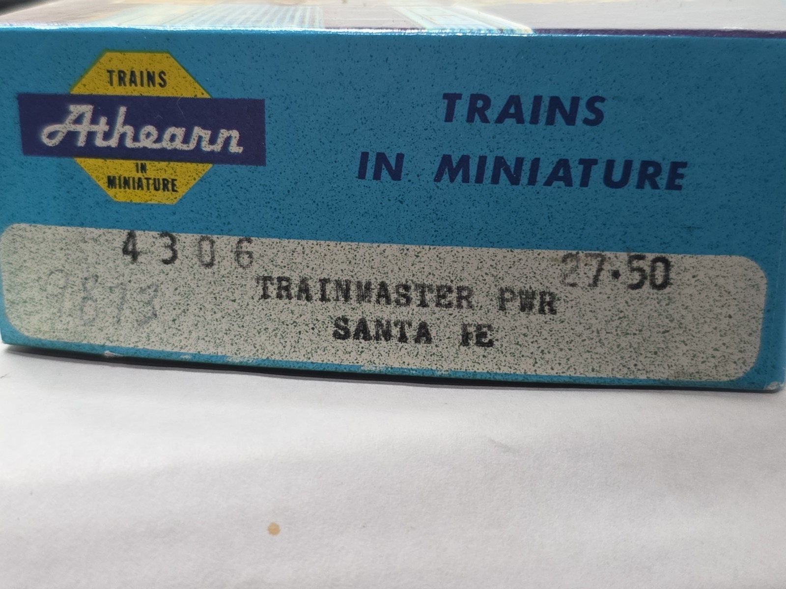 As Is Parts Athearn HO 4306 ATSF Santa Fe FM H24-66 Trainmaster Diesel #9873