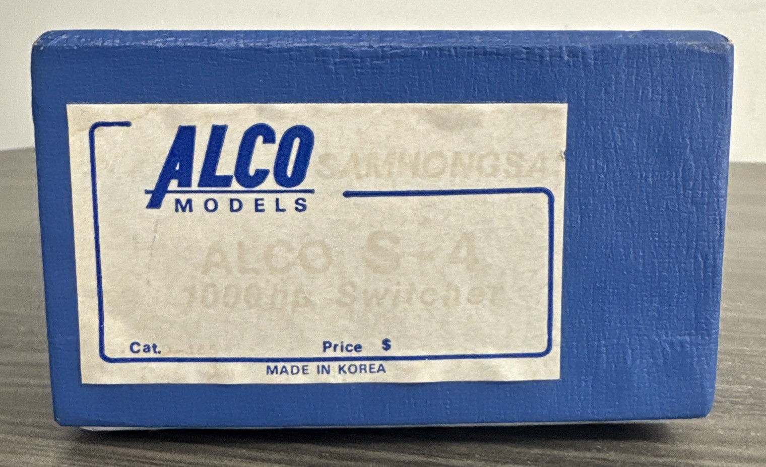 ALCO Models HO Brass #D-165 ALCO S-4 1000hp Switcher Pennsylvania #8434 – LNIB!