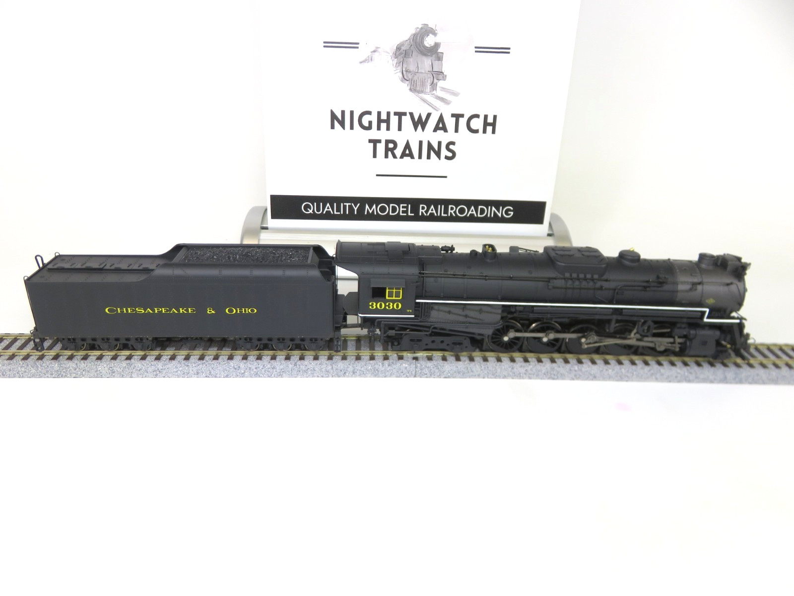 Broadway Limited 035 HO Scale Chesapeake & Ohio 2-10-4 T1 Locomotive DCC/Sound