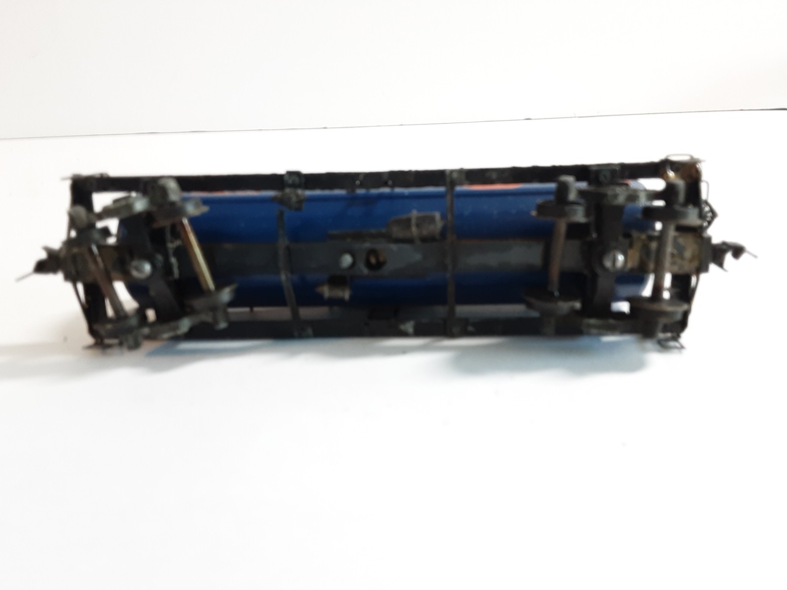 Vtg Lot Of 8 Box Cars, Tanker Cars, Flat Cars, Gondola See Description (4)