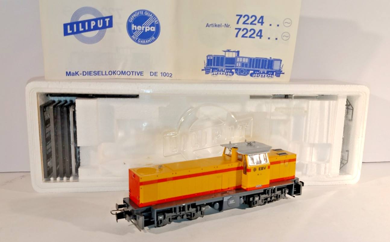 Liliput 7224 01 MAK Diesel Locomotive – HO See Description for complete info