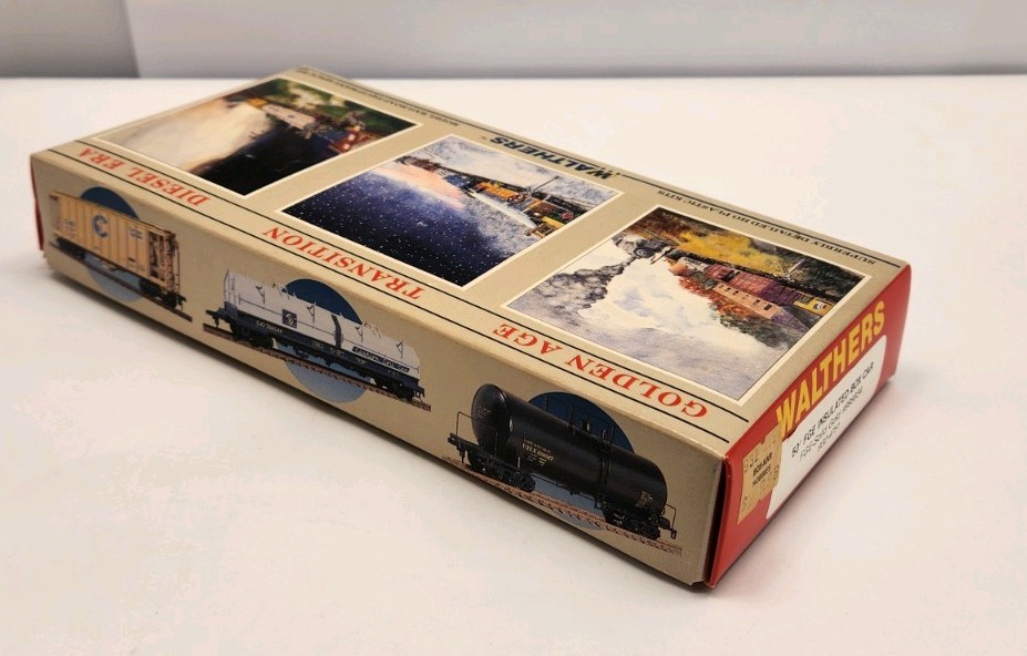 Walther’s HO FGE 50′ INSULATED BOX CAR FGE SOLID GOLD #995934 SEALED B89