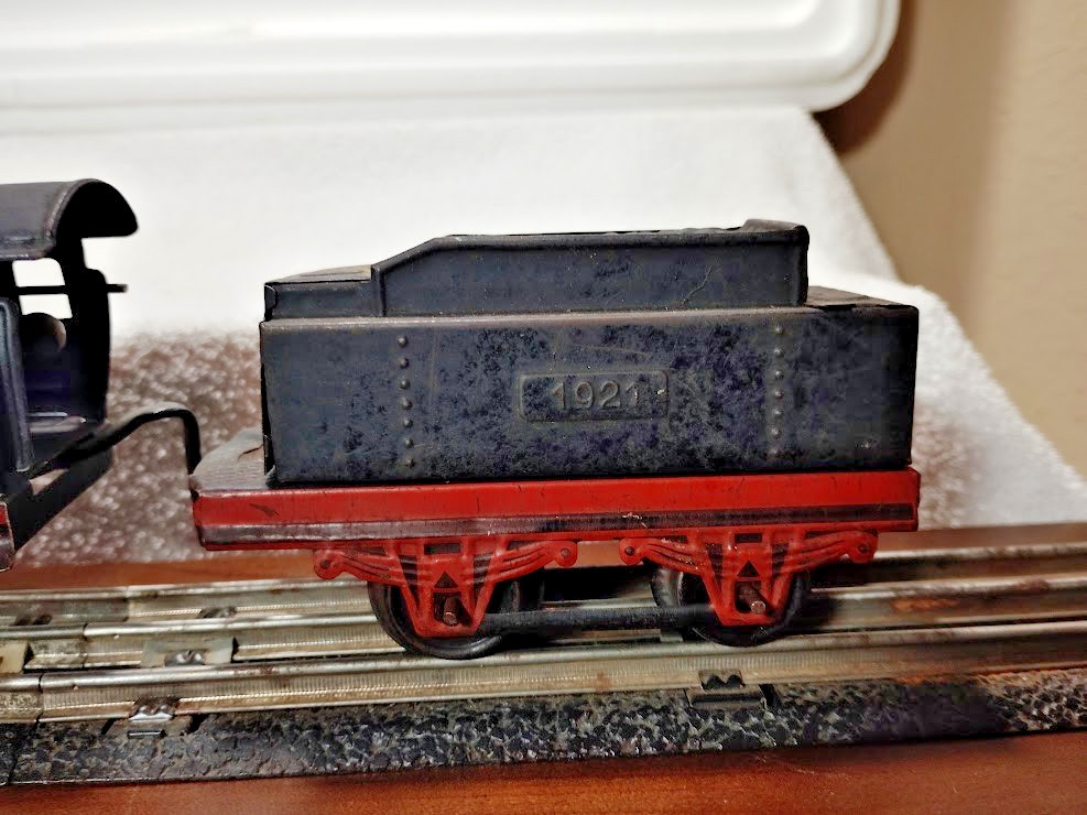 Distler O Gauge US-Zone Germany #40281 Clockwork Wind-up Locomotive Tender & Key