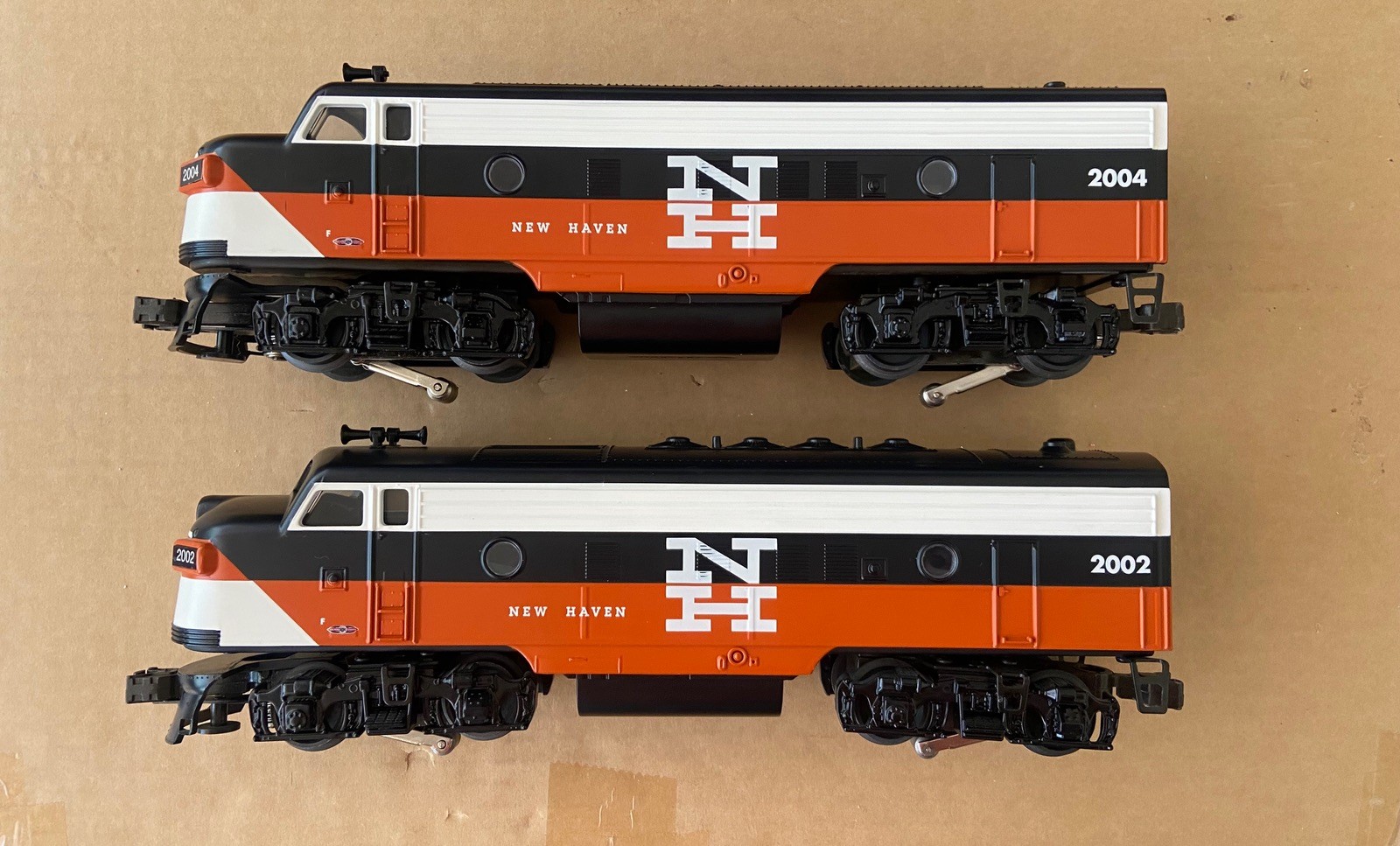 Williams Trains New Haven F-7 AA Units Upgraded w/ Lionel TMCC??