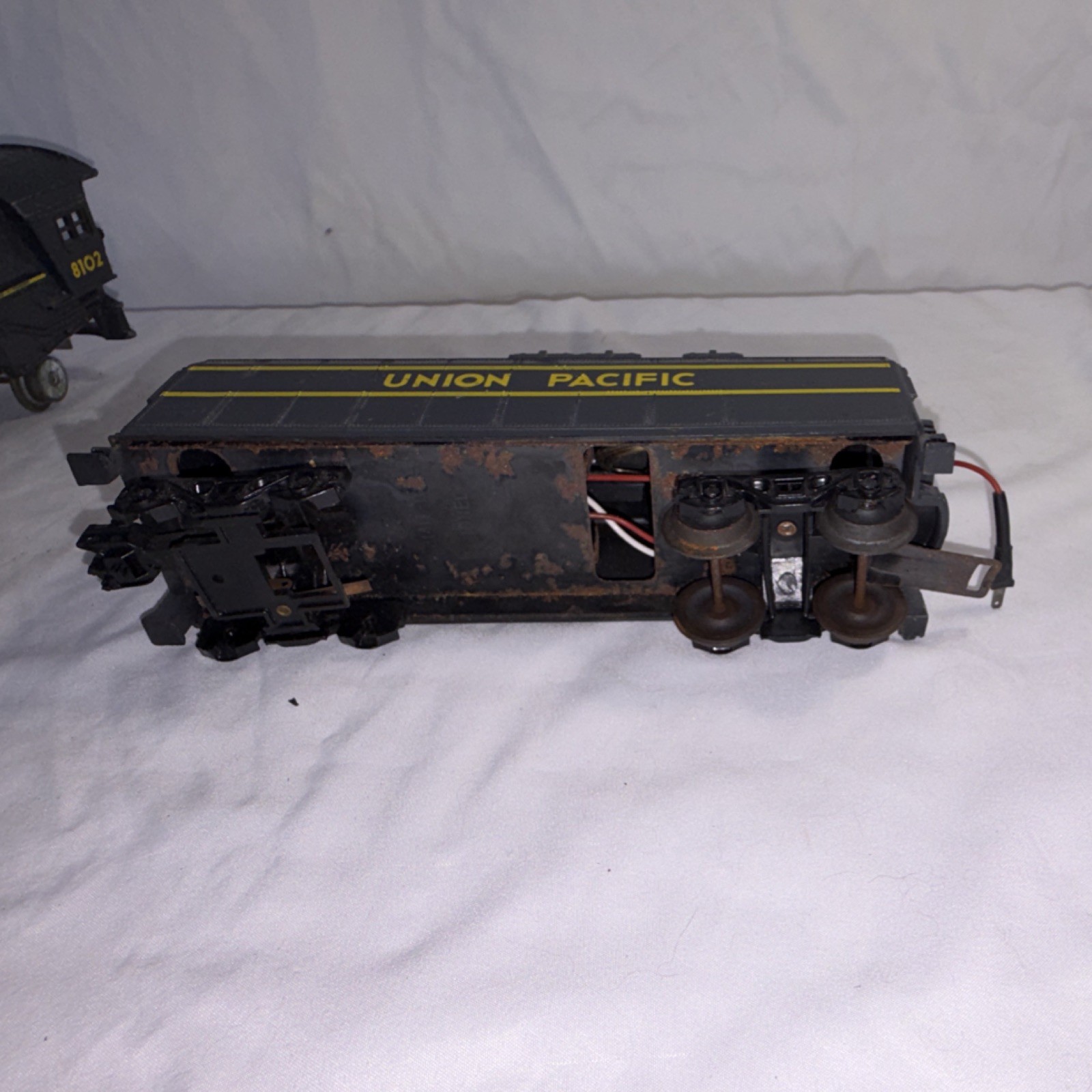Union Pacific 8102 O Gauge 4-6-2 Steam Locomotive Black Yellow Tender 1:48