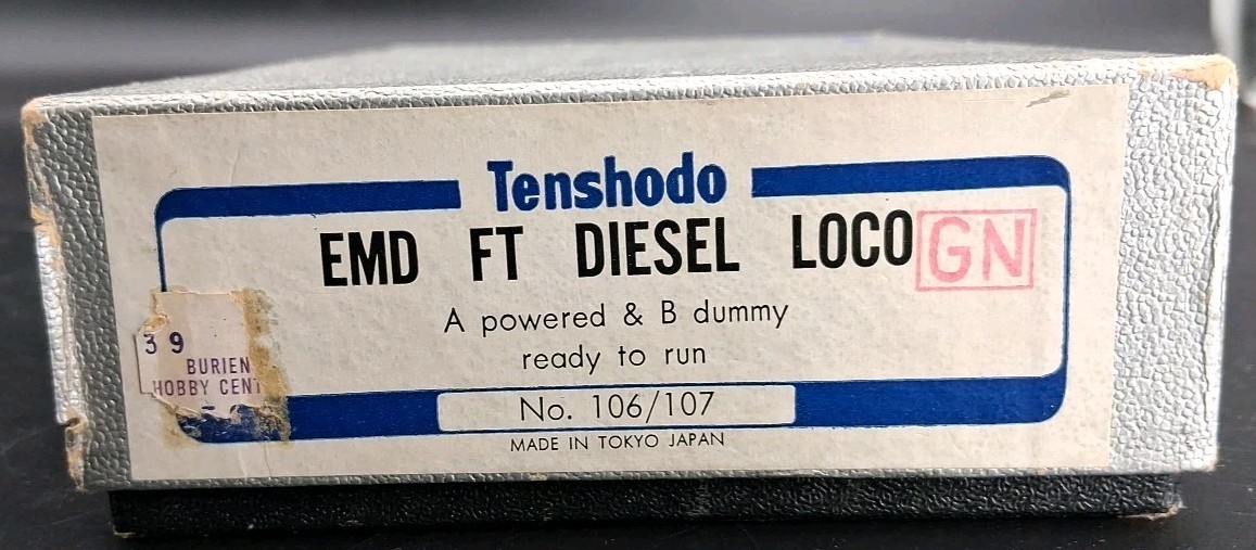 TENSHODO HO EMD FT DIESEL LOCO No. 106/107. Unit L/N.