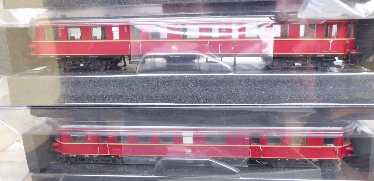 Hobbytrain 303800 H0 2-Piece Diesel Multiple Unit VT 36.5 DB Era 3 DSS Rare OVP