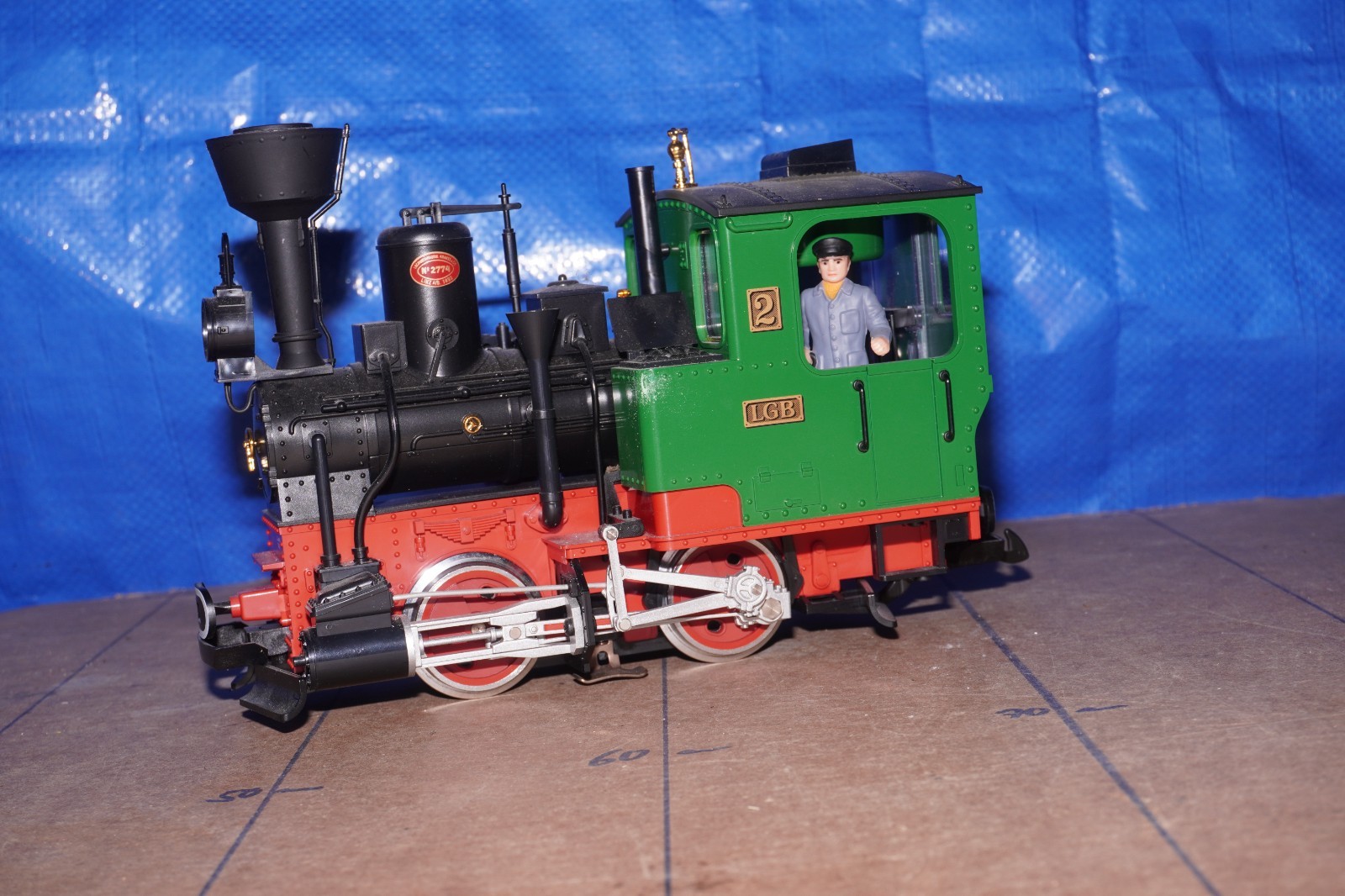 LGB BOD/5] Green Steam Locomotive Stainz G Gauge 1:22.5 Sound & Steam