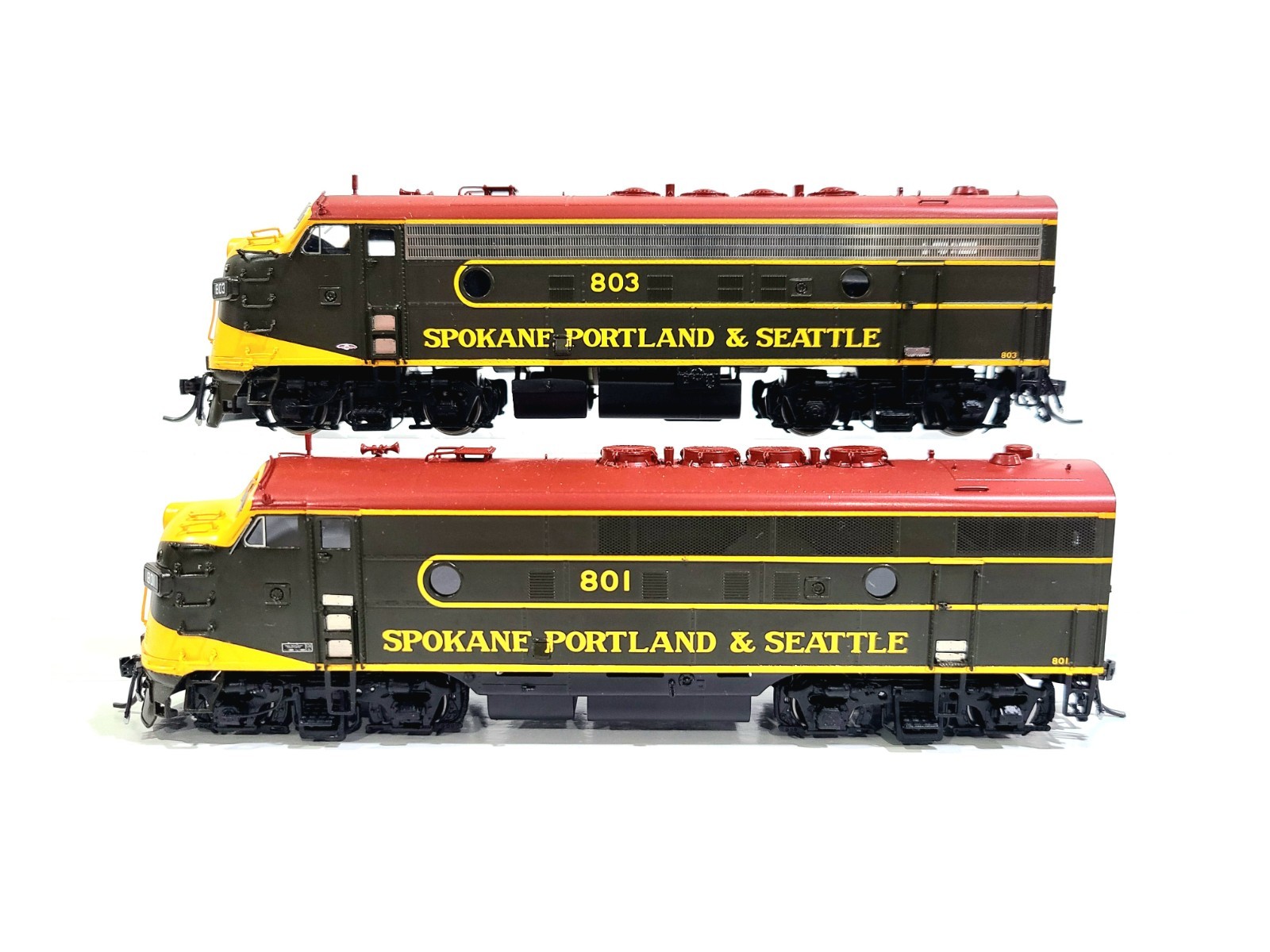 Division Point SP&S F3A F7A Set Spokane Portland Seattle HO Brass #DP-2065 DCC