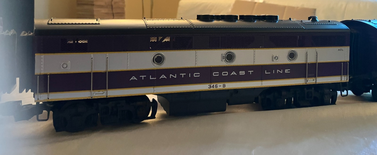 MTH 20-2088-1 & -3 Atlantic Coast Line F-3 ABA Sets w/BCR A unit UPGRADED PS2