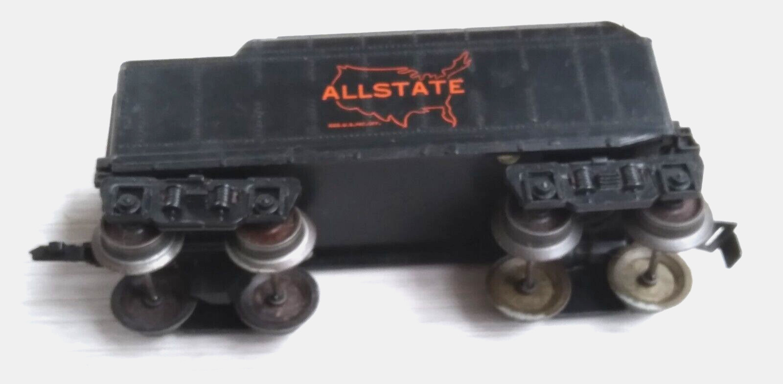 vintage MARX 666 Cast Metal Steam Engine with Allstate Tender- Works with Lionel