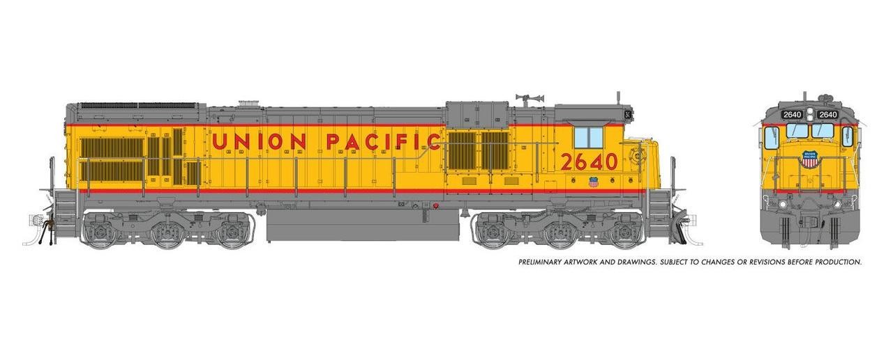 Rapido ~ HO Scale ~ Union Pacific ~ C36-7 #2615 ~ DC/DCC Sound ~ 042627