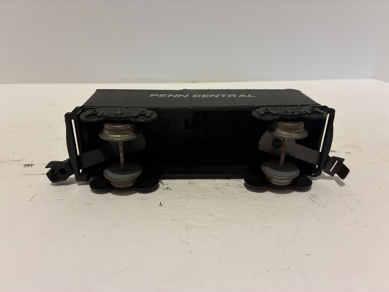 Marx 591 Battery Operated Tin Locomotive with tender. Tested See Description.