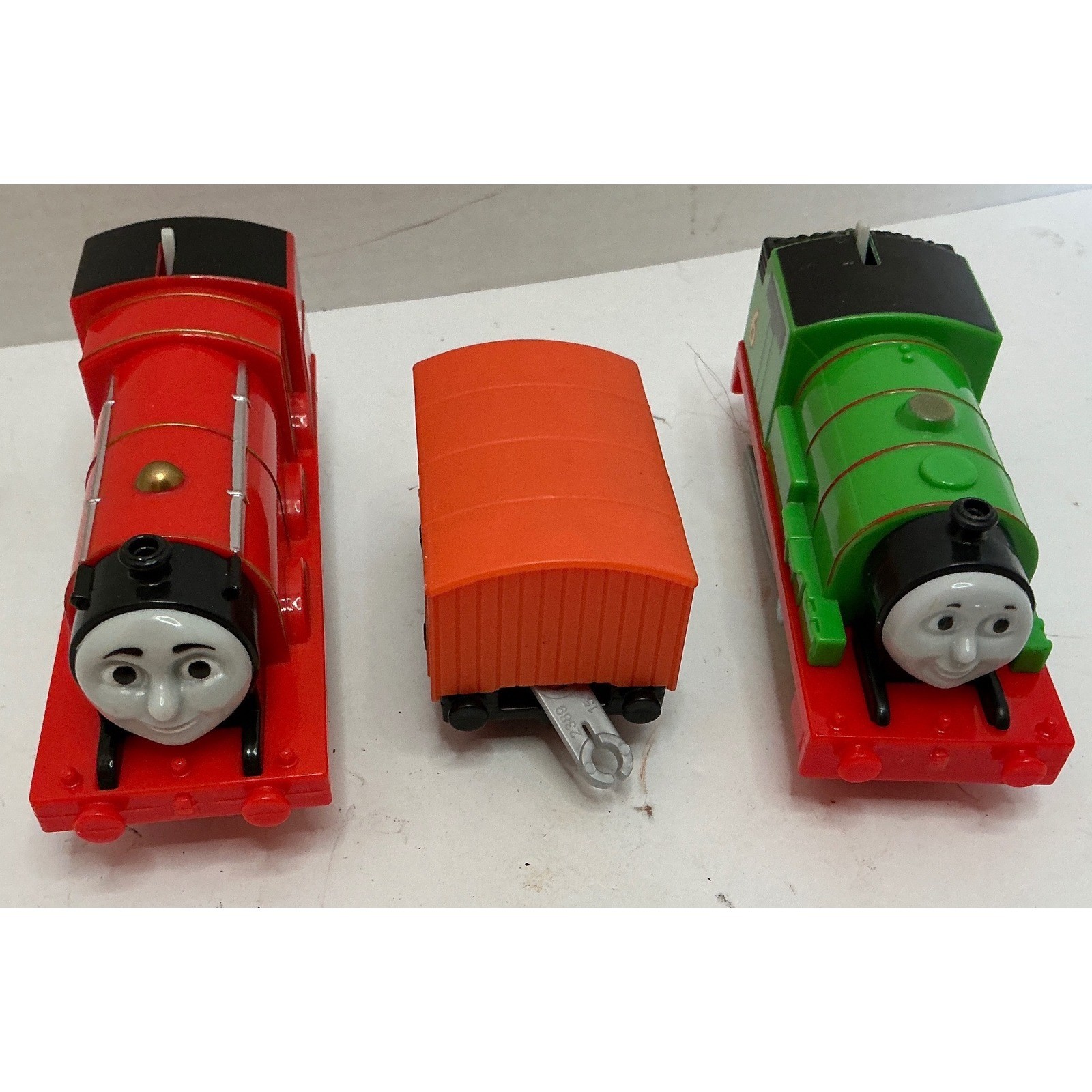 Mattel Thomas & Friends TrackMaster James Percy Mail Car Motorized Train Set 3pc