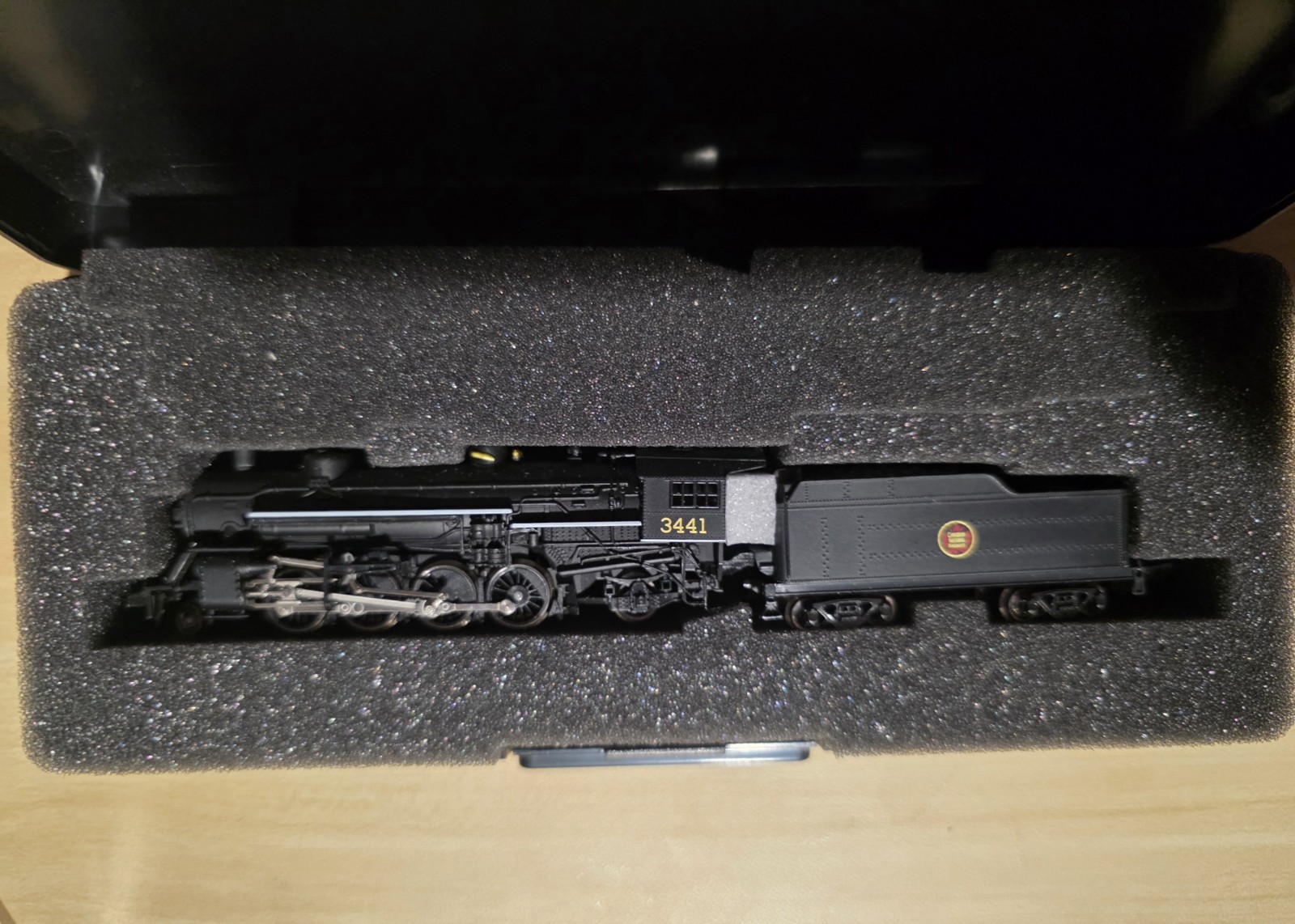 Model Power N Scale Metal USRA 2-8-2 Mikado 7576 Canadian National Railway 3441