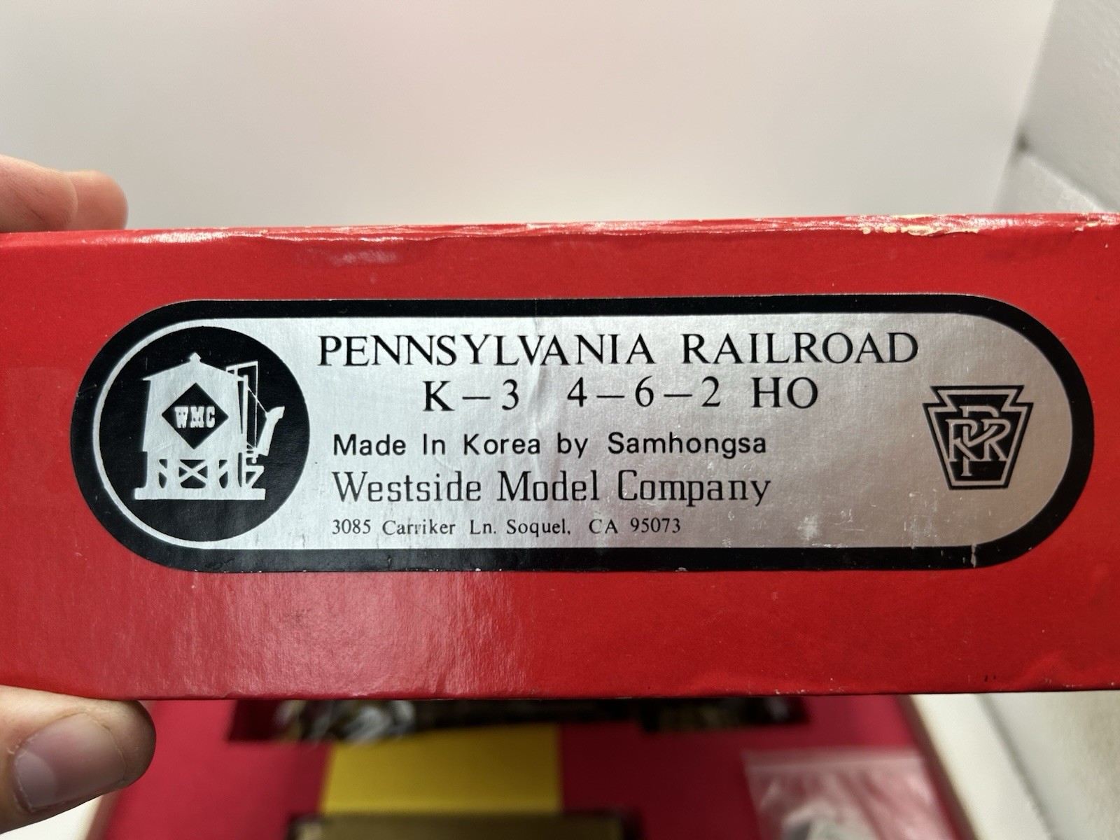 HO Westside Model Company Brass Pennsylvania Railroad K-3 4-6-2 Pacific – (NEW)