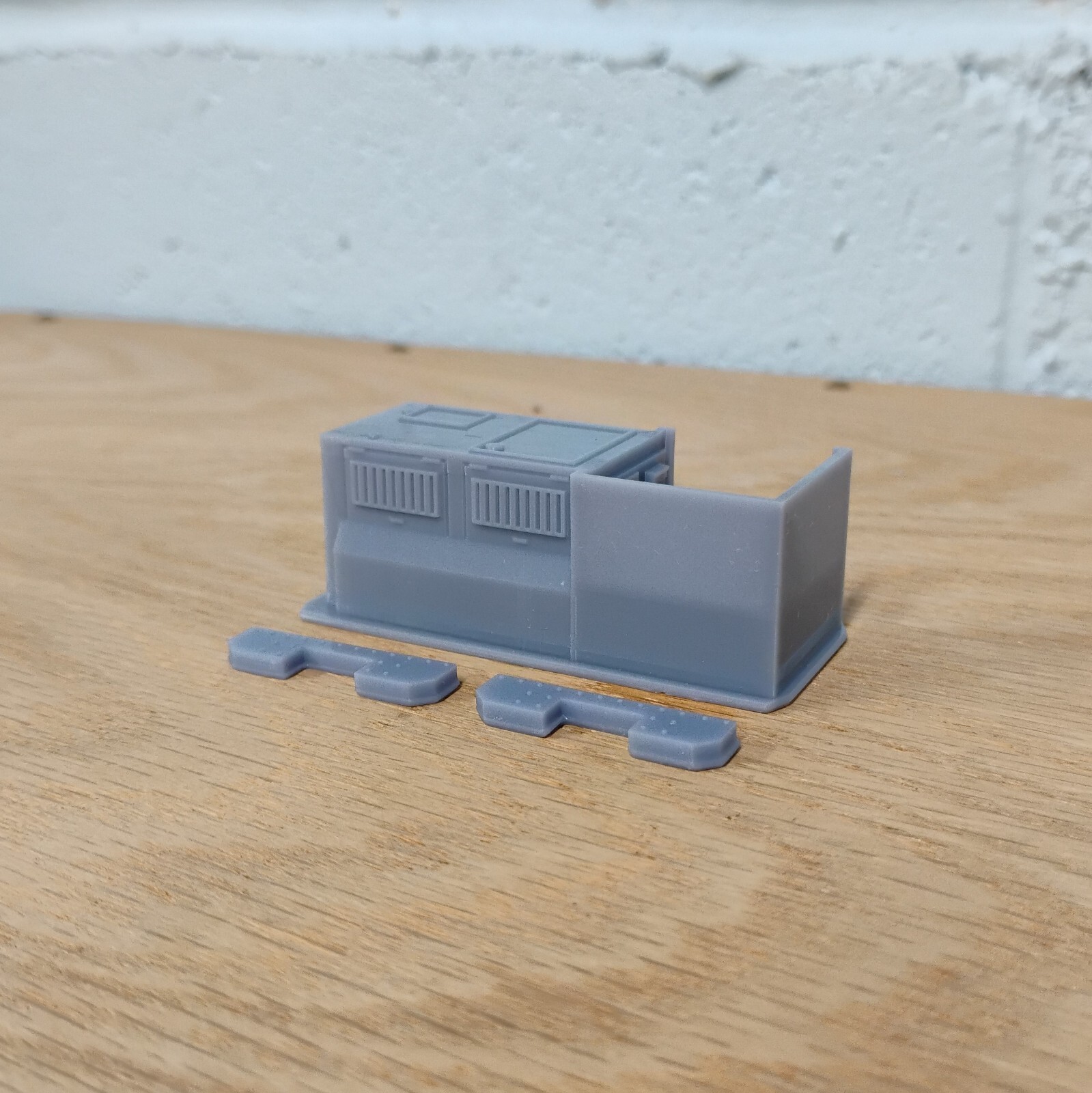 On18 DIESEL LOCO kit #2. For the Kato 11-109 chassis. RESIN 3D Print. NEW!