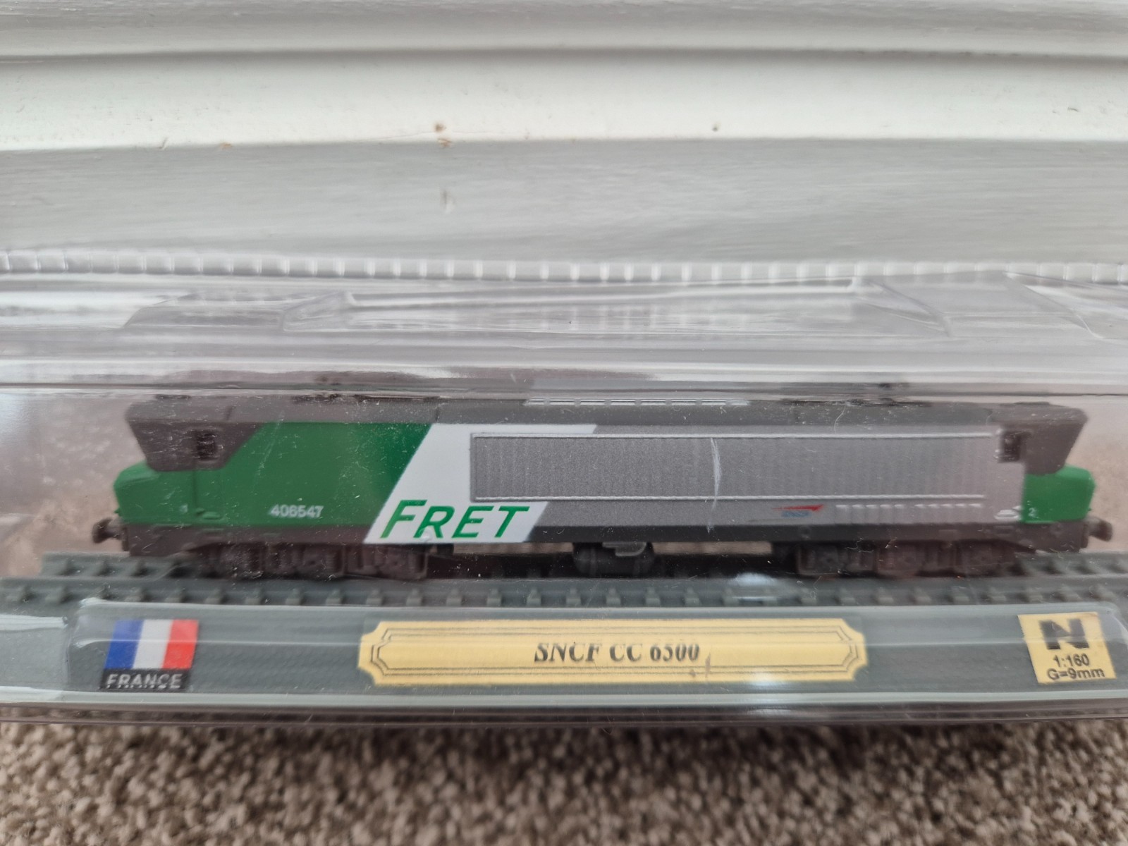 DEL PRADO N GUAGE 1/160 SNCF CC 6500 FRANCE LOCO LOCOMOTIVE TRAIN MODEL