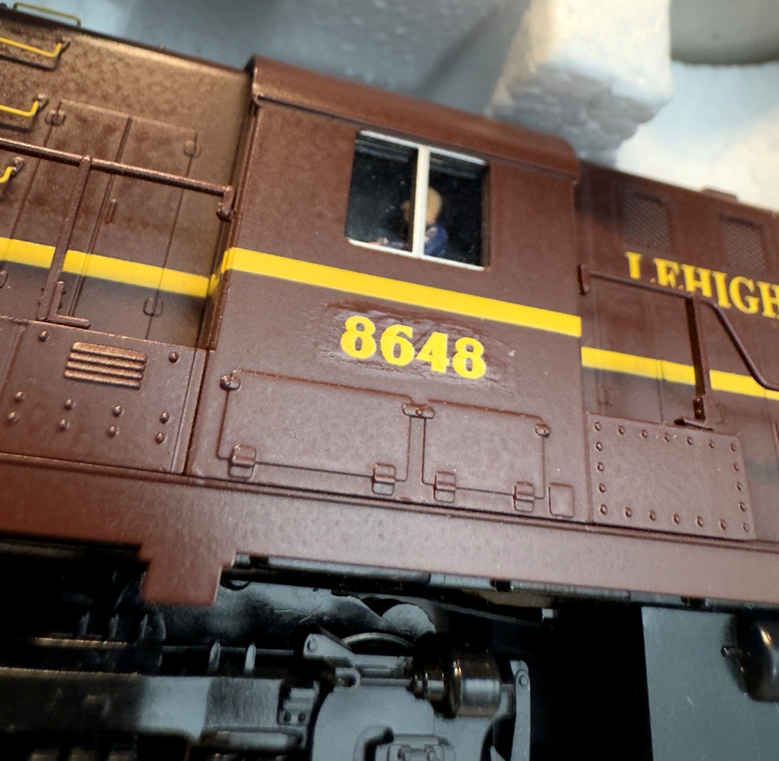 VINTAGE Atlas Classic HO Scale Lehigh Valley RS-11 Locomotive Road #8648