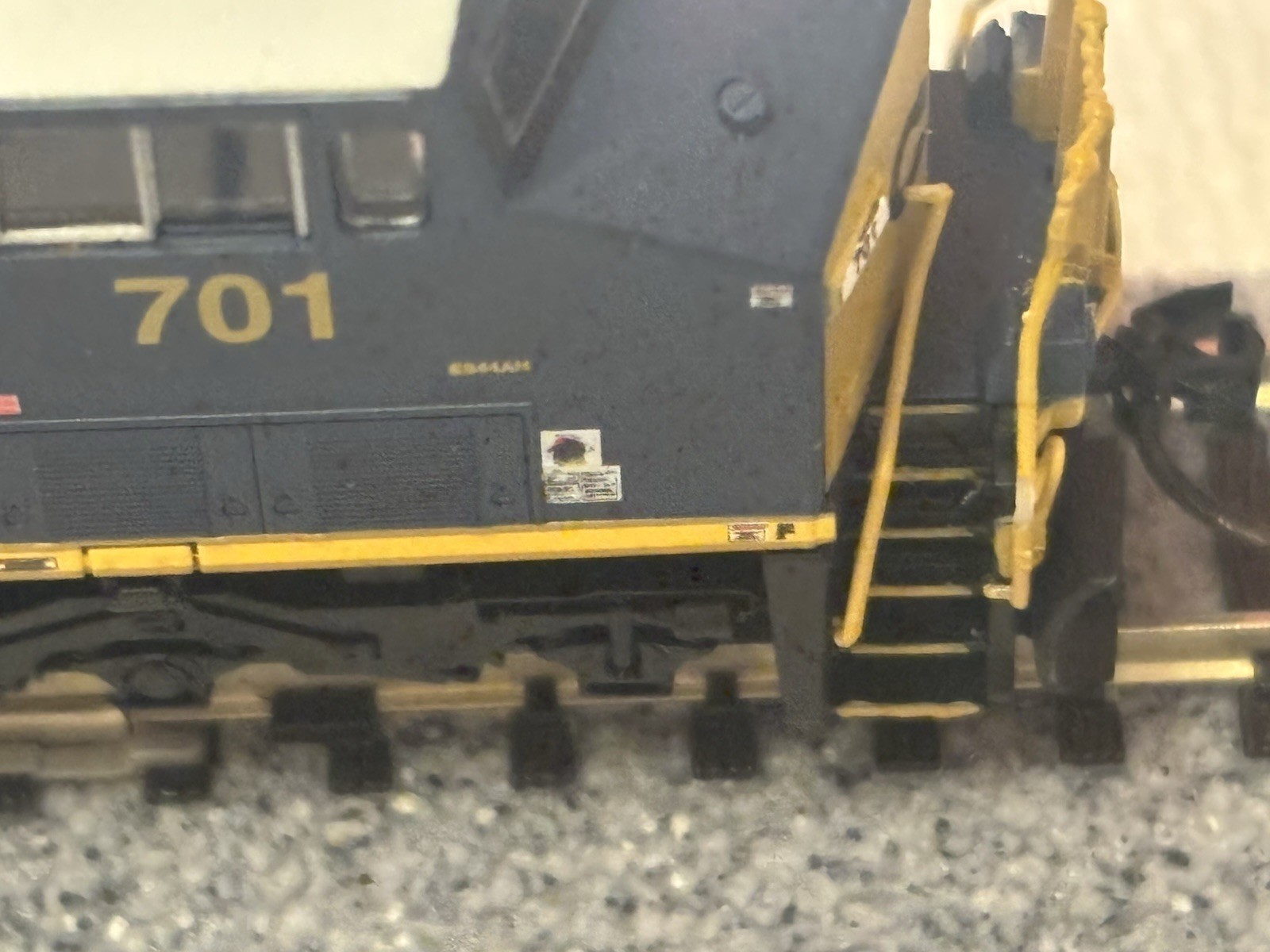 Fox Valley Models N Scale CSX ES44AC Locomotive W/dcc