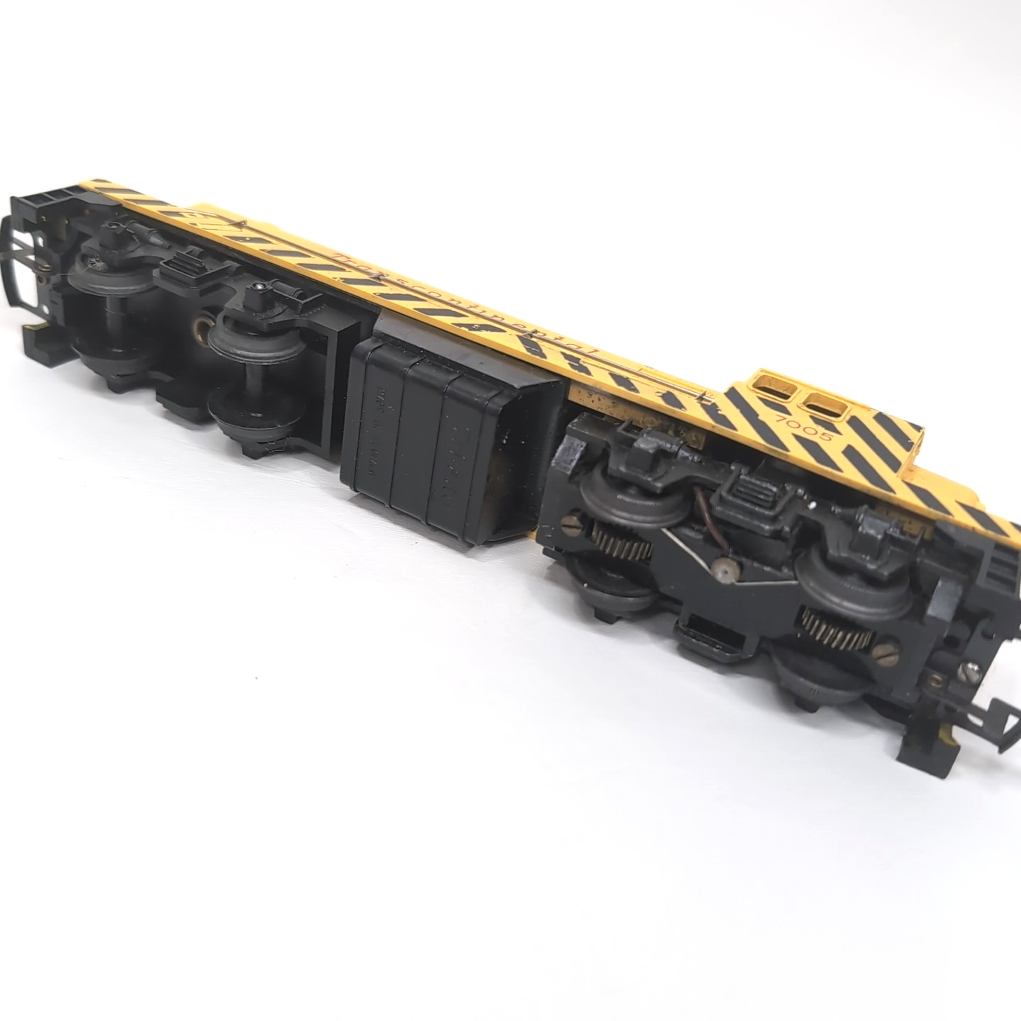 RARE Triang R155 Yellow Transcontinental Switcher Loco 7005 Set Boxed