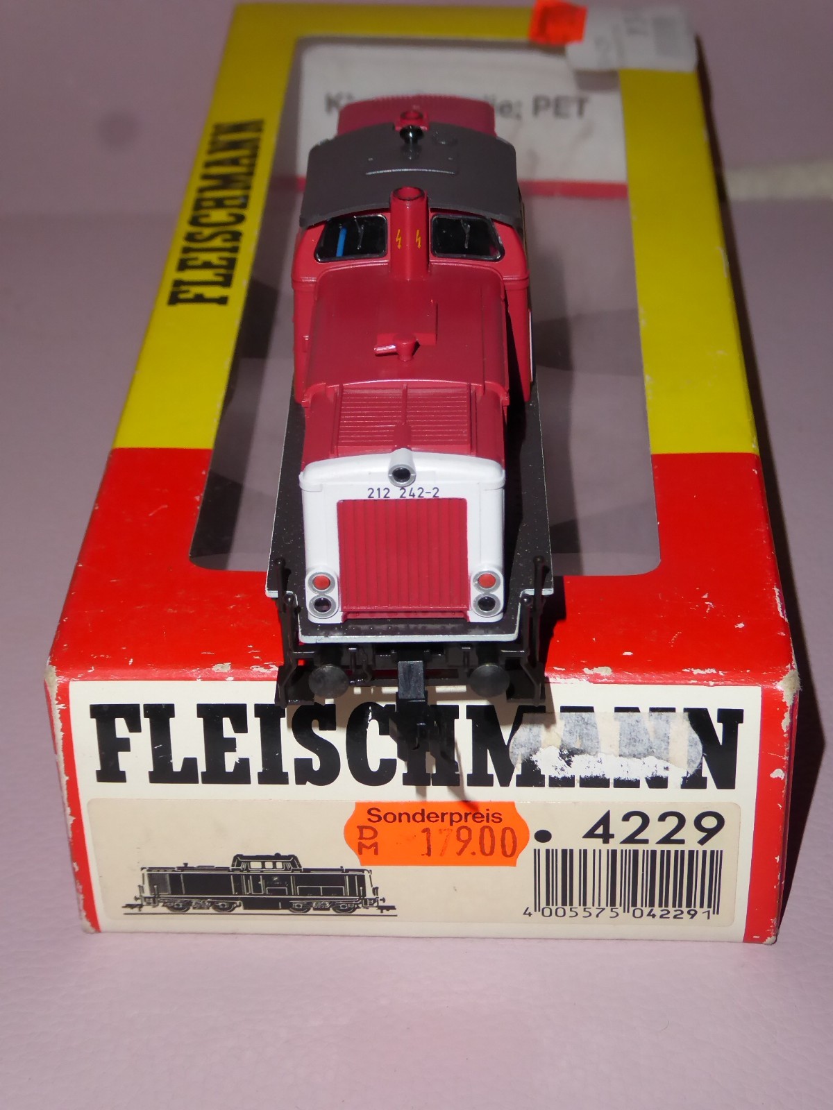 Fleischmann 4229 H0 Diesel Br 212 106-9 DB Epoch 4/6 Very Good Condition Boxed