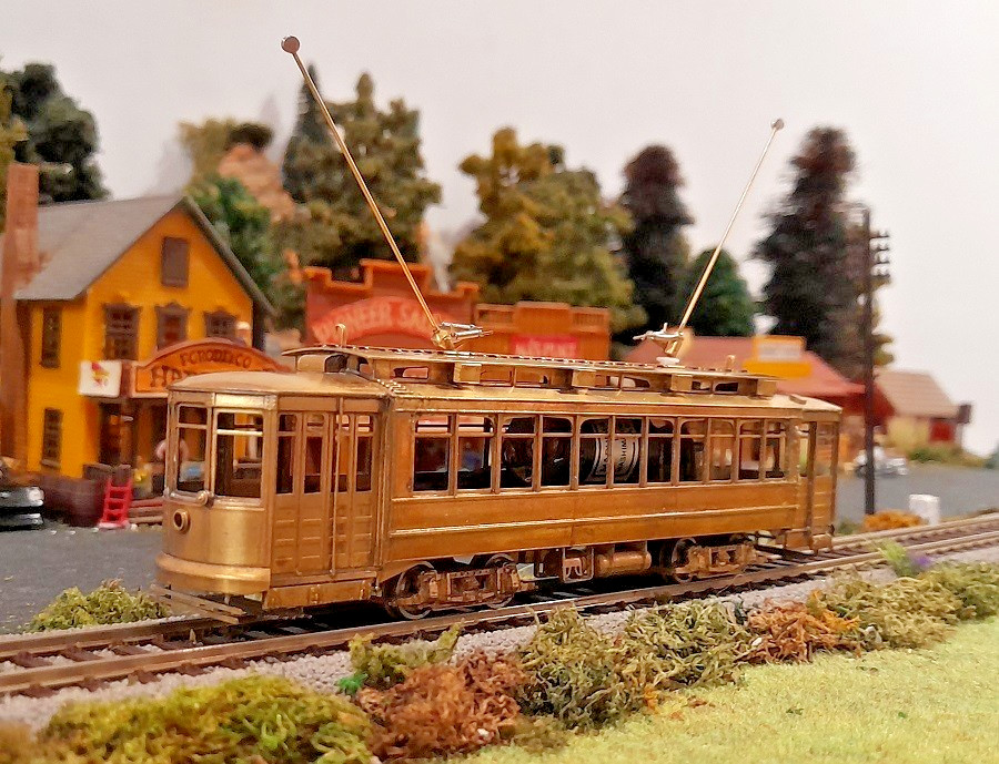 * 1/87 HO * Fairfield Models Brass * CSL Big Brill City Streetcar * Japan * 346