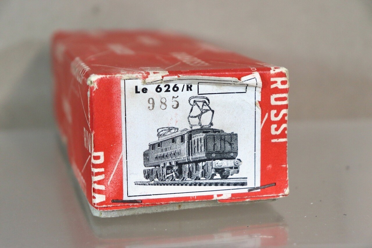 RIVAROSSI Le 626/R FS CLASS E626 0619 ELECTRIC LOCOMOTIVE 1950 PRODUCTION on