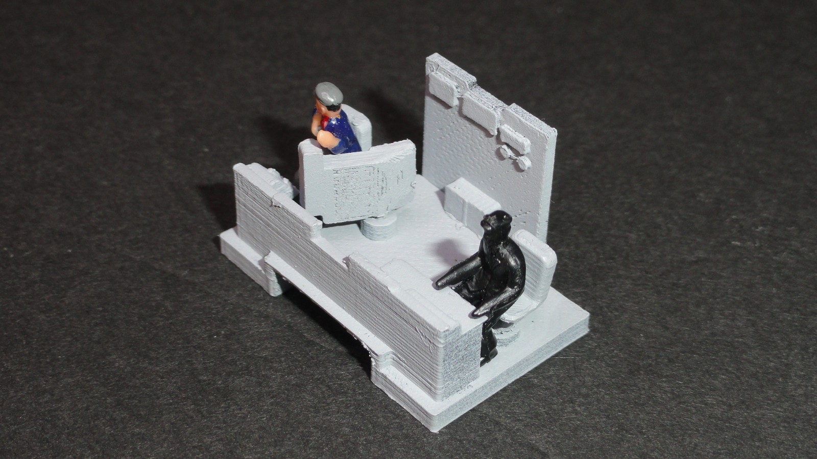 3D Printed GP,SD Locomotive Series Custom Cab Interior .HO . RARE