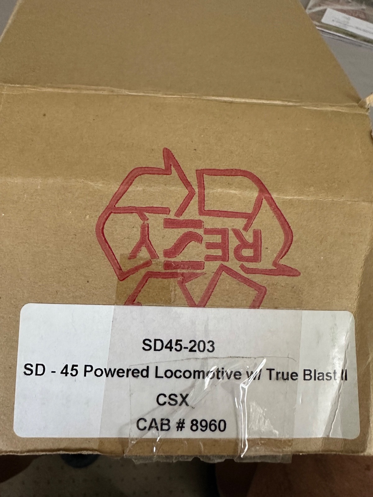 Williams – SD45-203 SD-45 Power Locomotive w/ True Blast ll Cat#8960