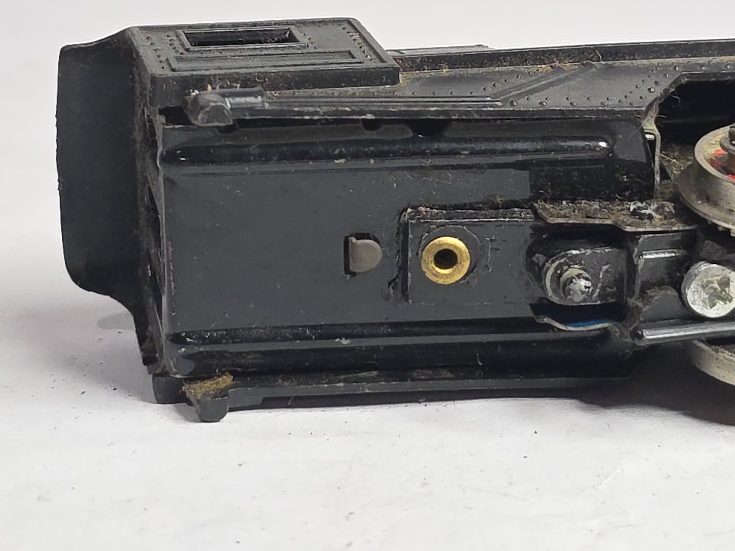 As Is Parts Japan HO Scale Plastic TIN Litho 0-6-0 Steam Motor Works Gear Damage