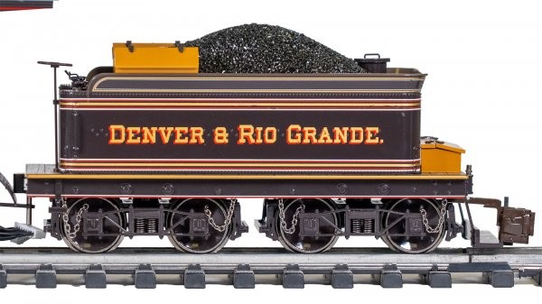 Bachmann 81488 D & RG™ (Raton) 1:20.3 2-6-0 – Steam Locomotive Large Scale