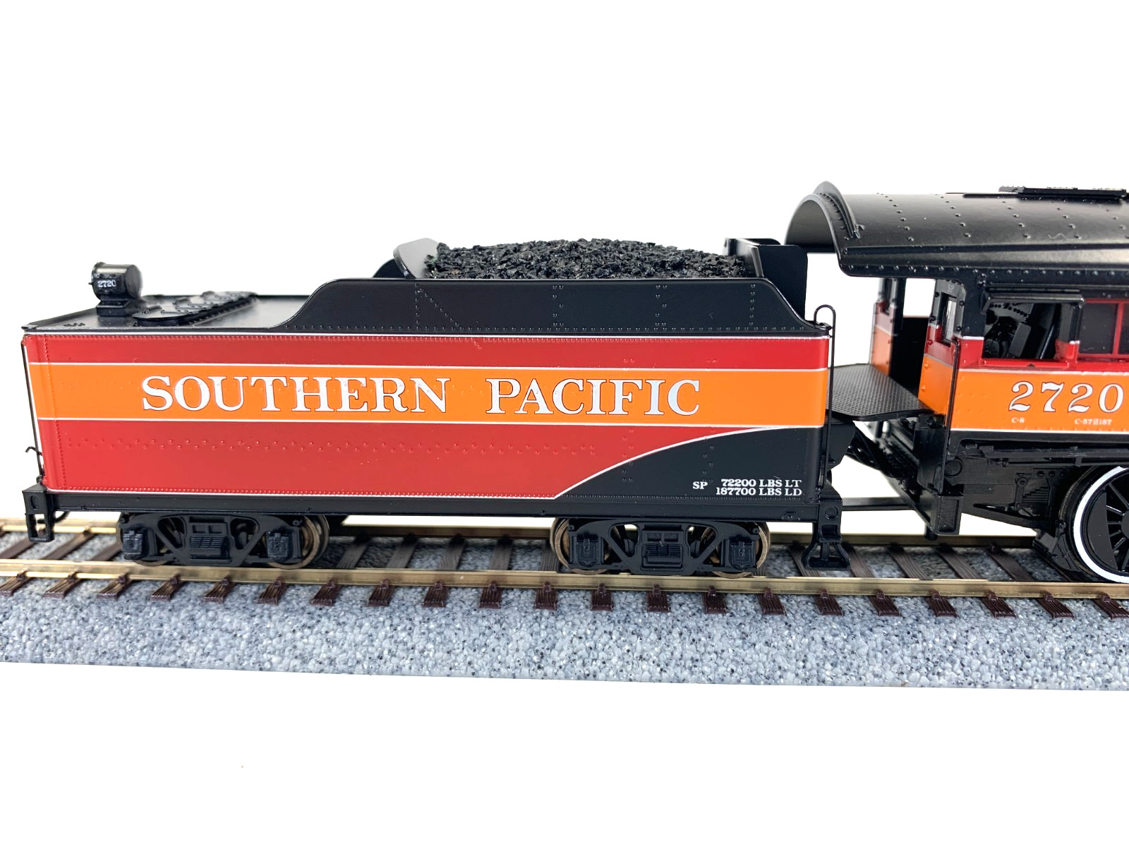 HO Broadway Ltd 5534 SP Consolidation 2-8-0 #2720 -DC/DCC Paragon 3 Sound
