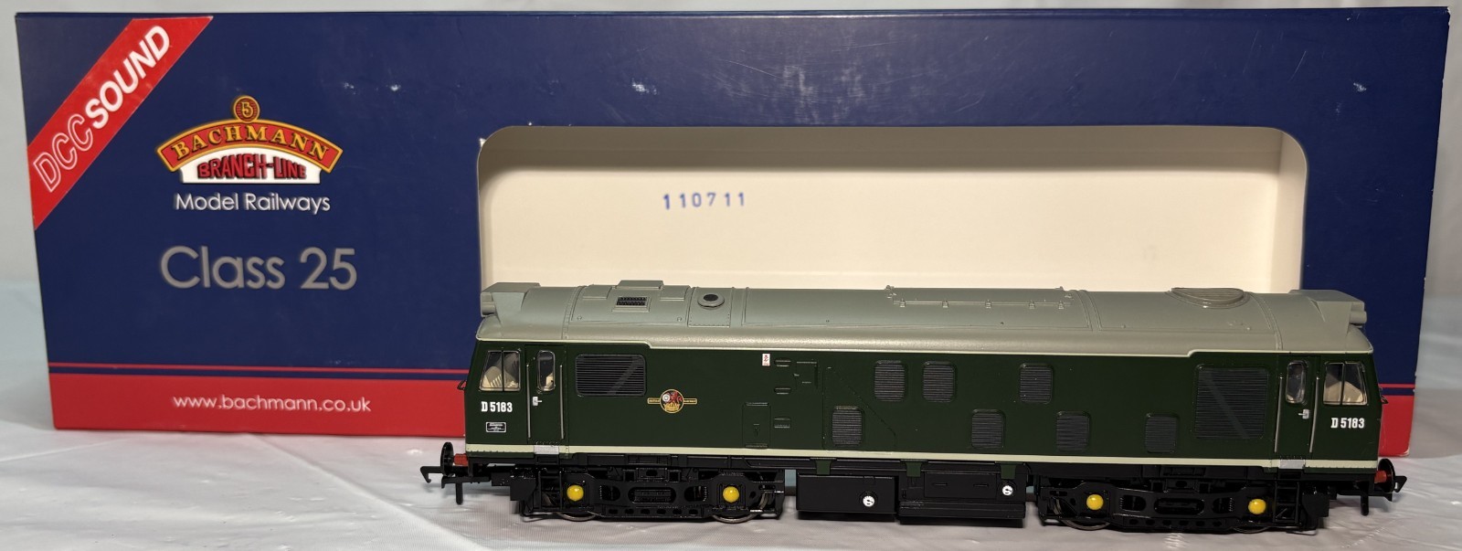 Bachman Branch Line 32-330DS British Rail Class 25/1 D5183 British Railways OO