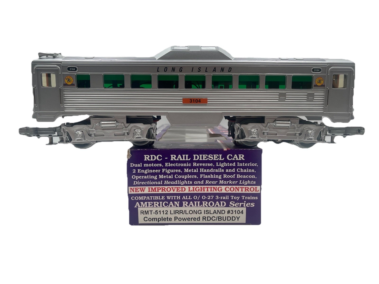 O Gauge American Railroad Legends RMT-5112 Long Island Complete Powered 3104
