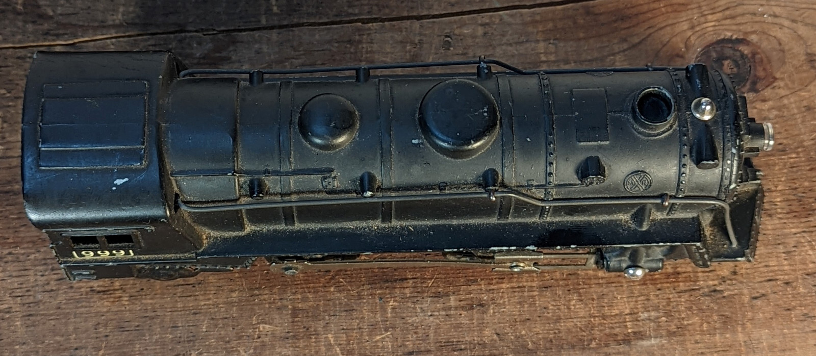Clean Vintage O Gauge Marx #999 NYC New York Central 2-4-2 Steam Engine