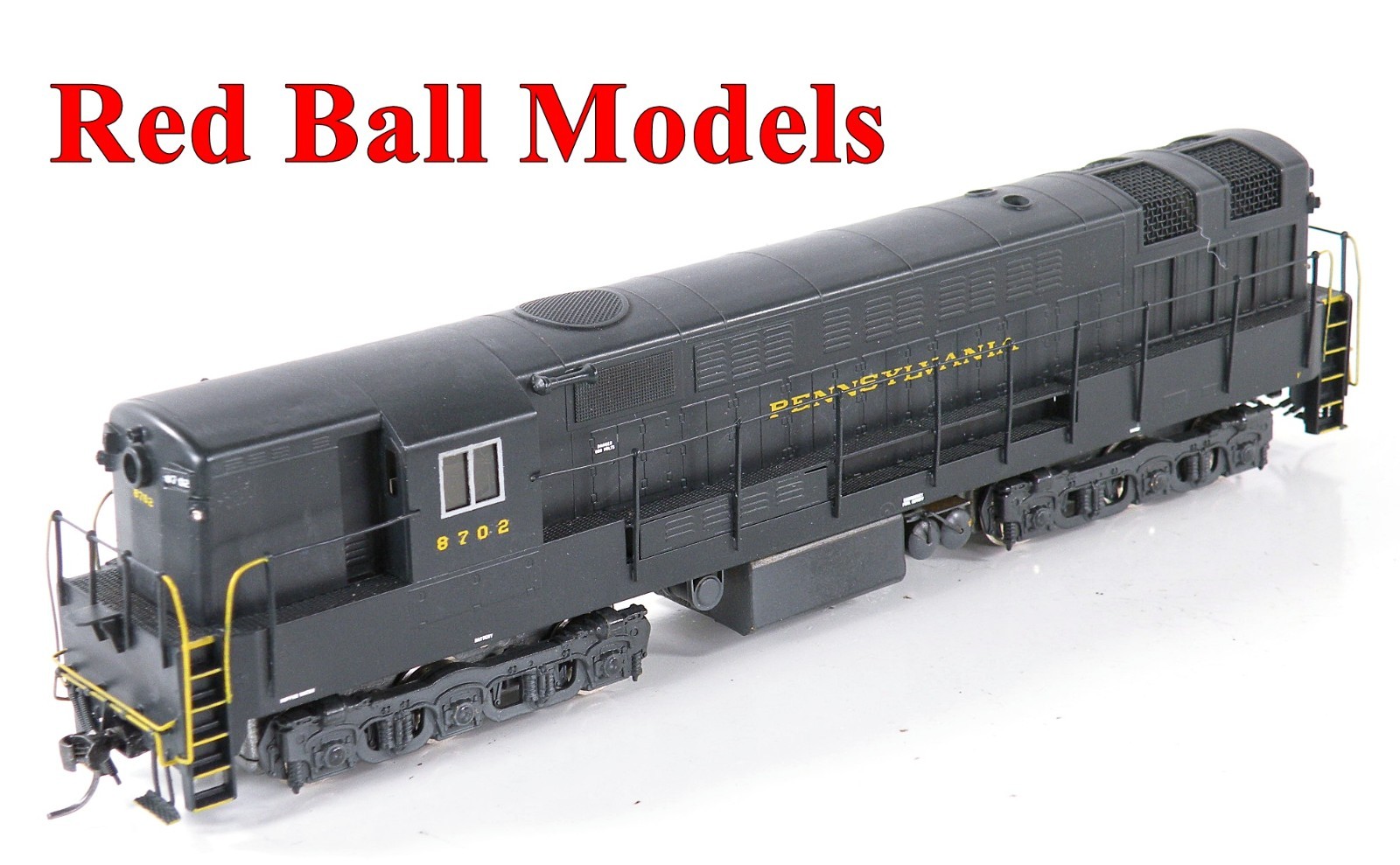 Red Ball Models Brass HO Pennsylvania FM Trainmaster H-24-66 Painted