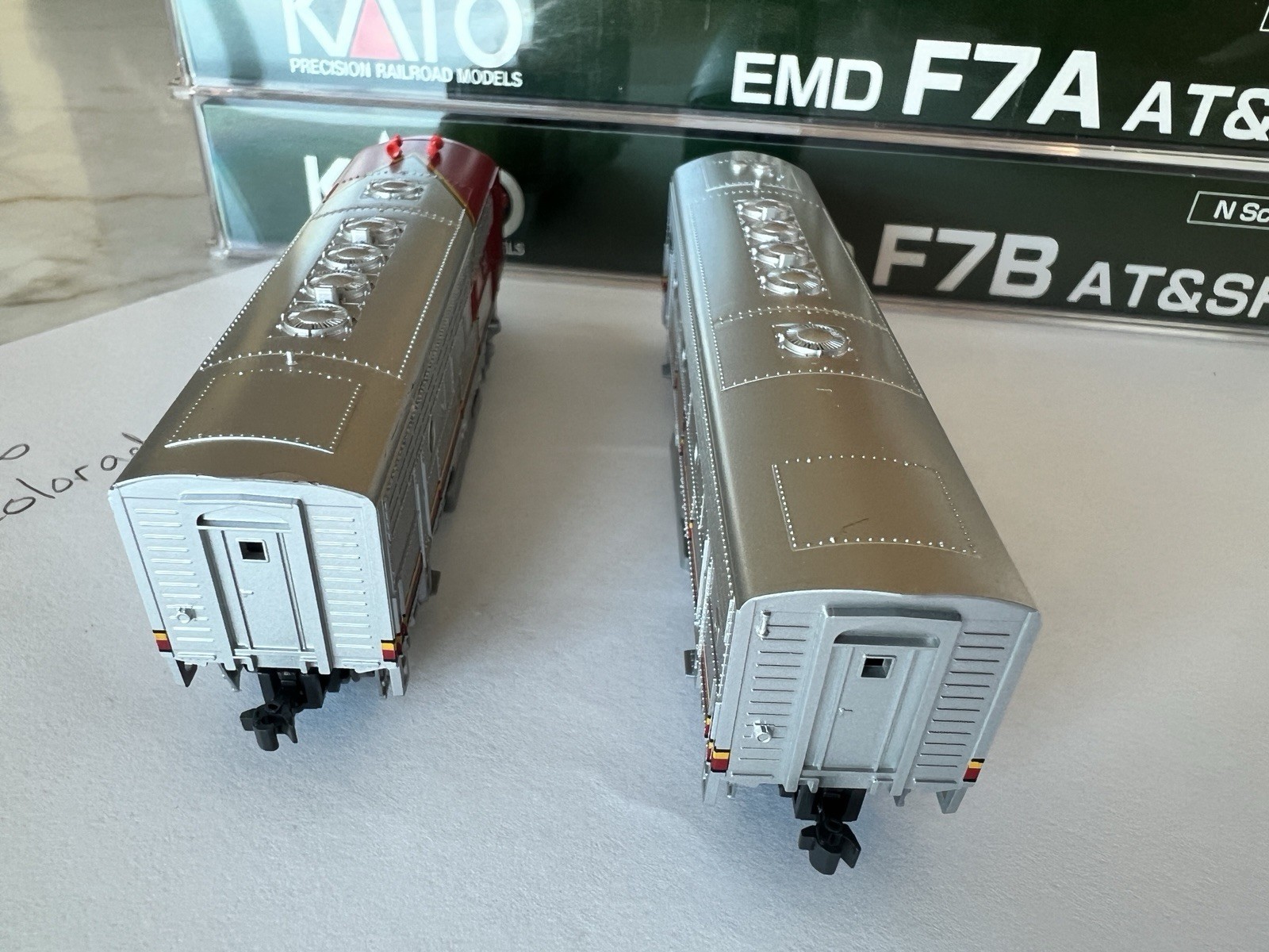 Kato N Scale F7 A-B Unit Set 176-2121 176-2211