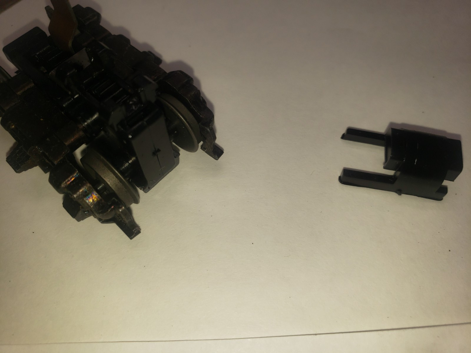 GP35 REAR DIECAST METAL GEARED 4 WHEEL TRUCK ATHEARN BB HO SCALE Old Style PART