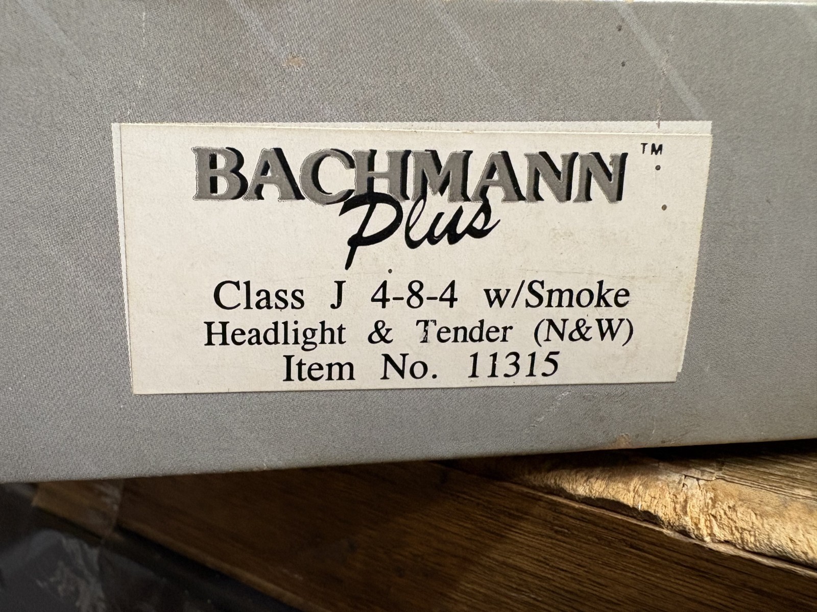 DCAS- Bachmann Plus 11315 HO Steam Locomotive Norfolk & Western J 4-8-4 MINT