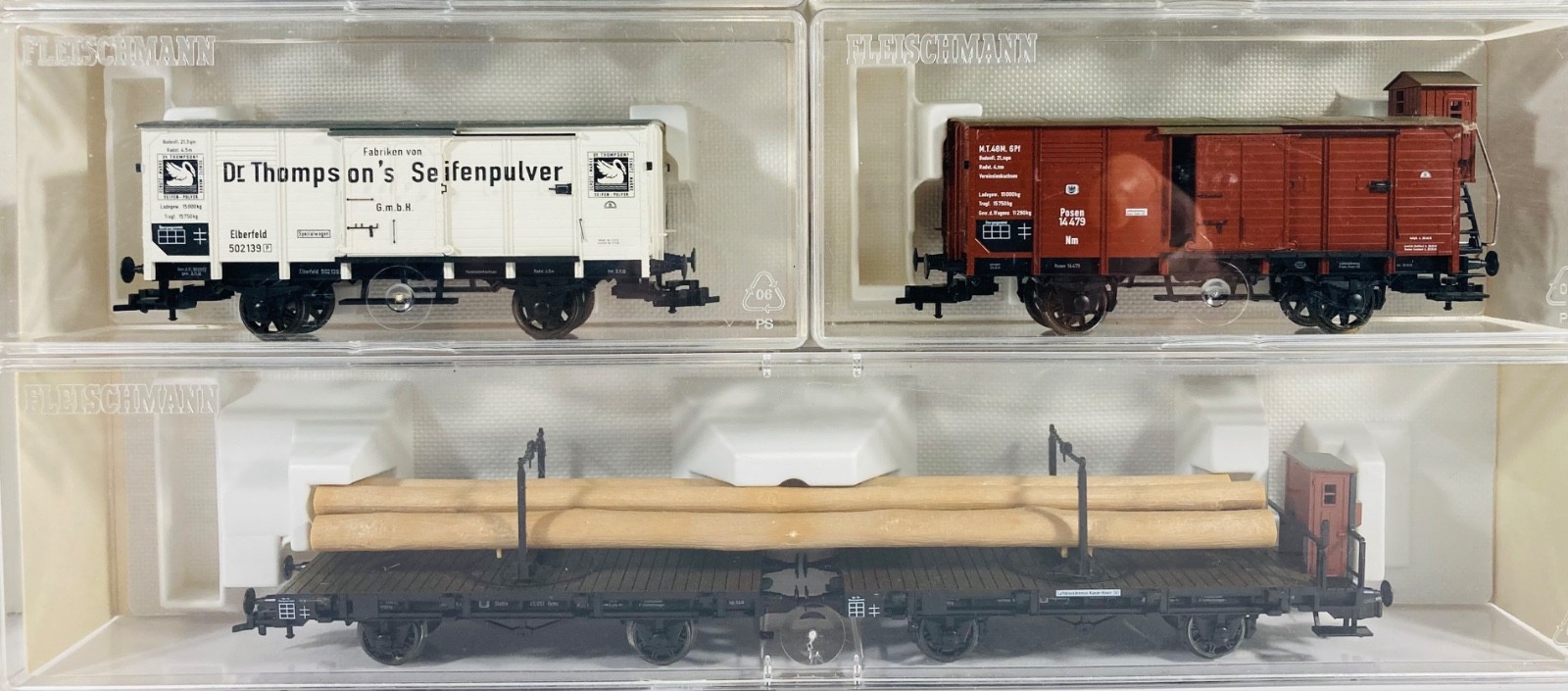 Fleischmann HO – 4891 Limited Edition Set – G8 Prussian Locomotive & 7 Wagons