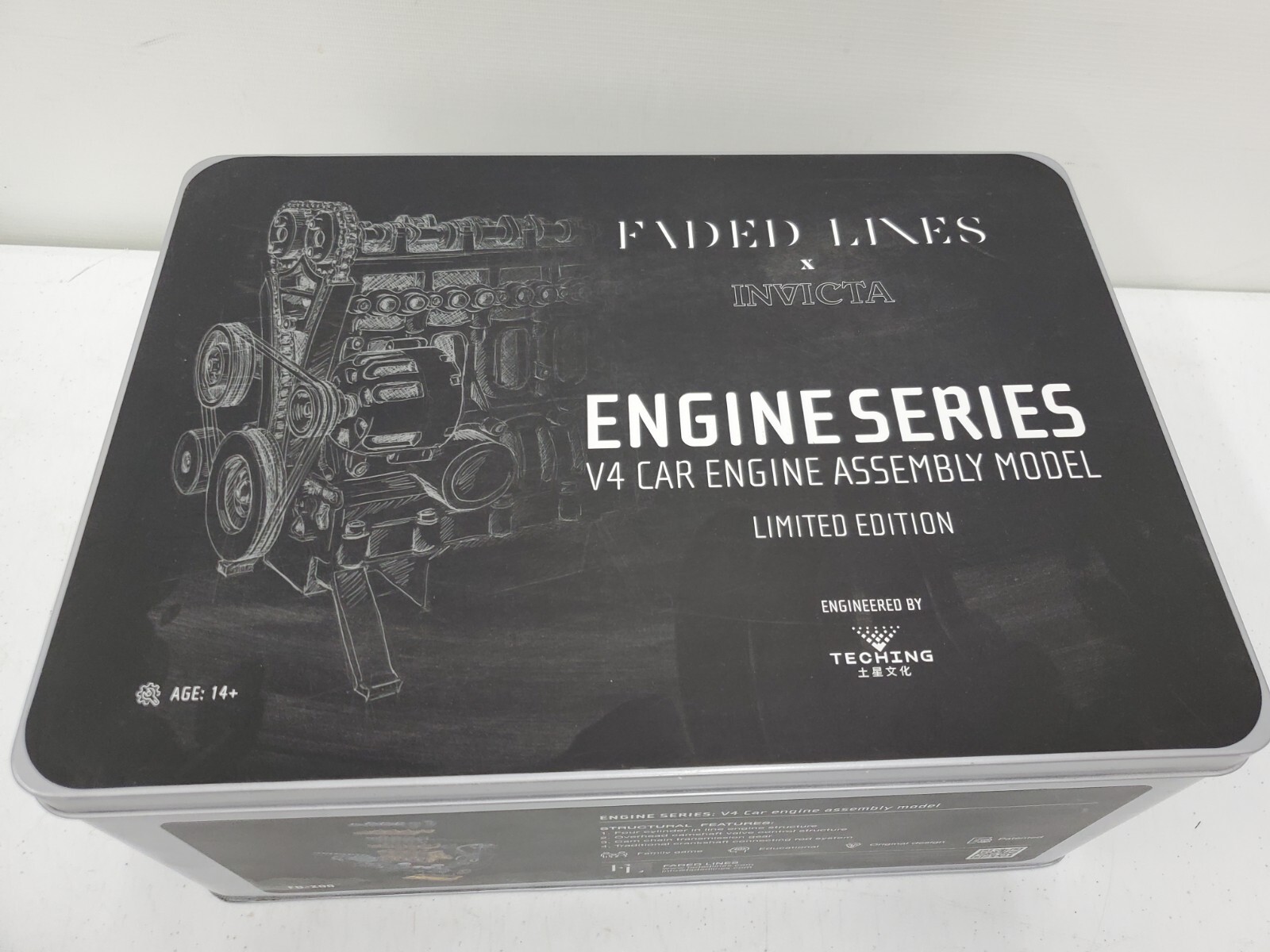 FADED LINES V4 ENGINE ASSEMBLY INVICTA LIMITED EDITION MODEL FD-200