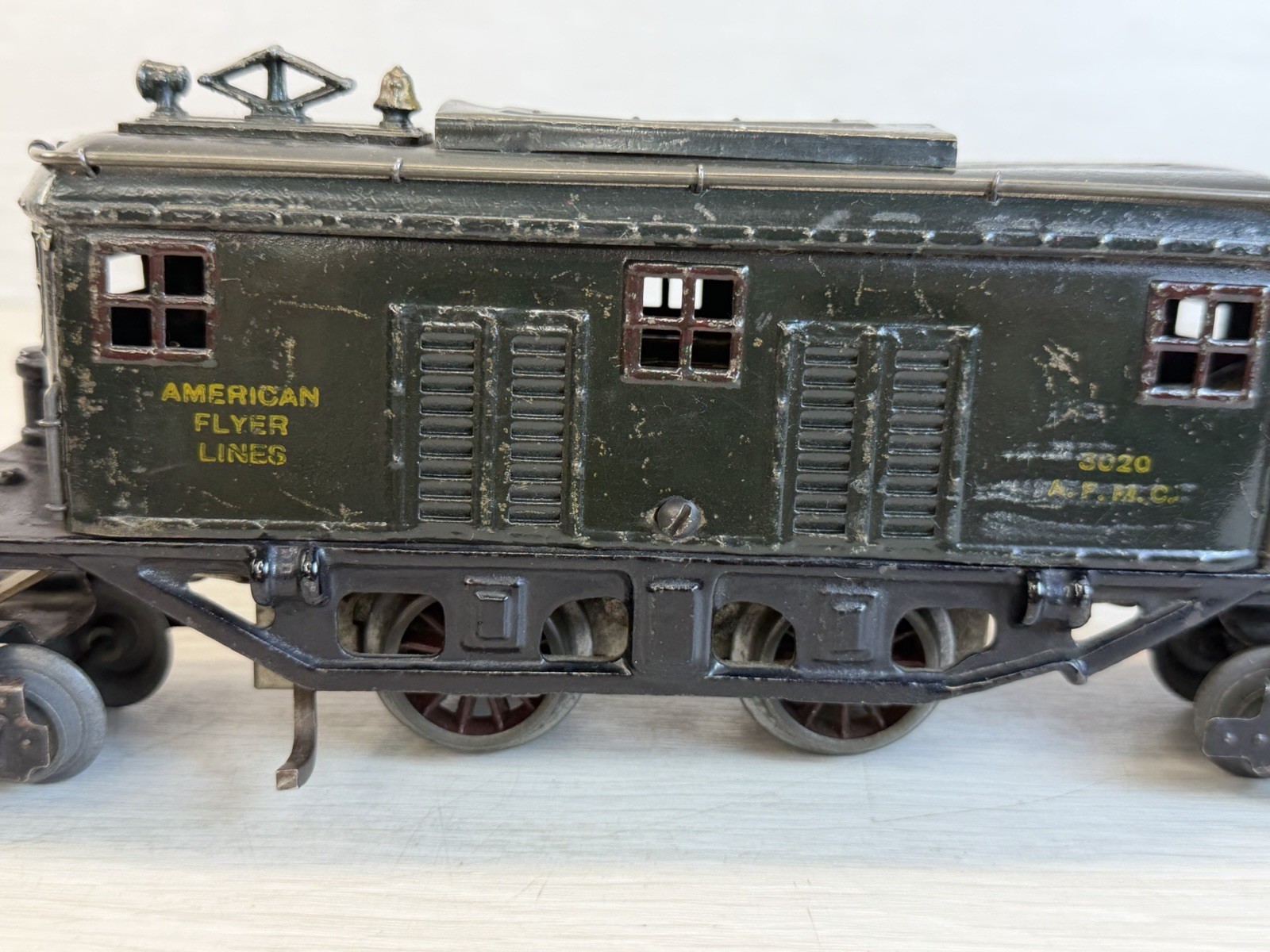1922 AMERICAN FLYER 3020 4-4-4 Large O Gauge Locomotive Box Cab