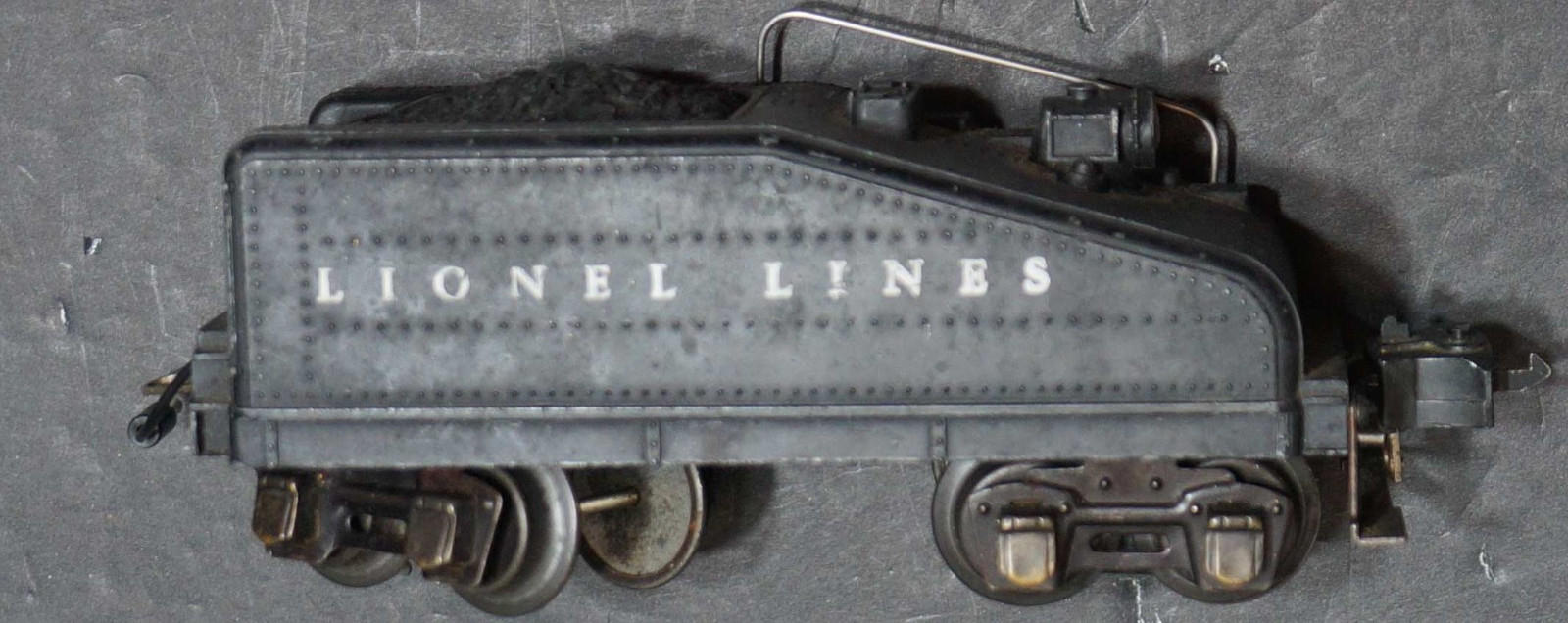 lionel 201t metal tender ca 1940 exc all metal 13a