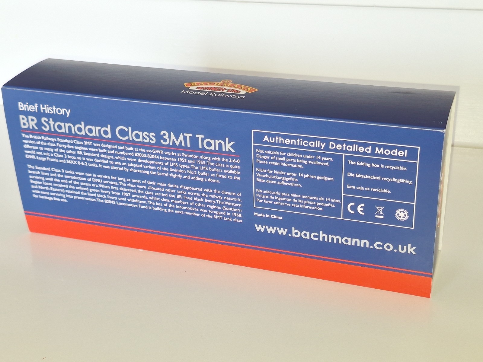 Bachmann 31977 DCC Ready 3MT Tank Loco. New Old Stock. Mint Cond. Boxed.OO Scale