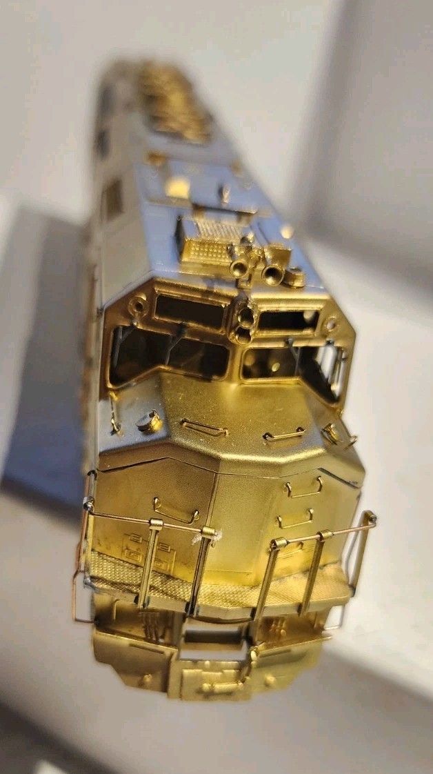 Overland Models HO Scale Brass SDF40-2 Diesel Locomotive AT&SF OMI 5888