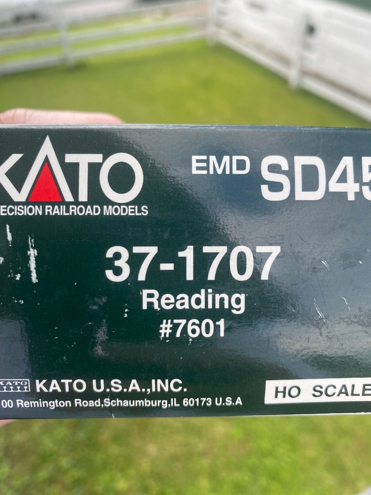 Kato SD45 Reading #7601 NOS HO custom number boards complete, Conrail